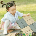 Wooden plastic base deck tile